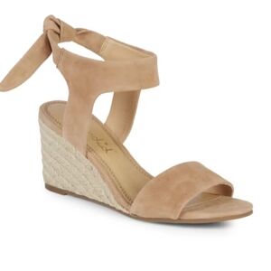 Splendid Tesla Tansde Tan Wedge Sandals NWT and Box.